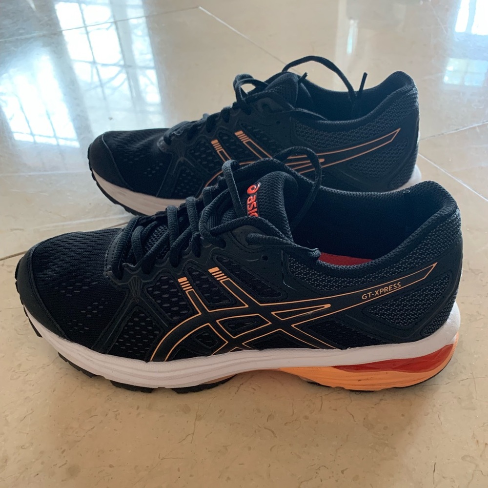 ASICS black sneakers